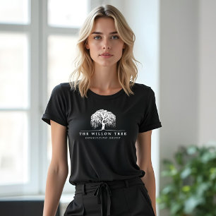 Moderne witte wilde Logo Tri-Blend Shirt