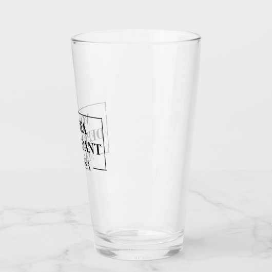 Moderne wodka afhankelijk vrouw grappig citaat glas (Links)