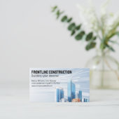 Moderne wolkenkrabber gebouwen | binnenstad visitekaartje (Staand voorkant)