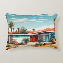 Moderne woning uit het midden van de eeuw #239 accent kussen