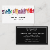 Moderne woningen - Real Estate Professional Realto Visitekaartje (Voorkant / Achterkant)