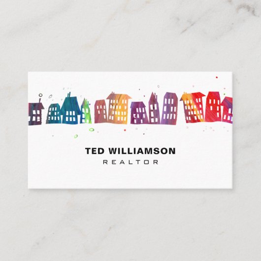 Moderne woningen - Real Estate Professional Realto Visitekaartje (Voorkant)