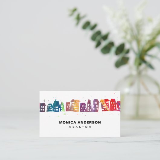 Moderne woningen - Real Estate Professional Realto Visitekaartje (Staand voorkant)