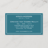 Moderne woningen - Real Estate Professional Realto Visitekaartje (Achterkant)