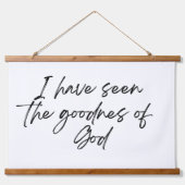 Moderne Wooden Wall Tapestry Hangend Wandkleed (Voorkant)