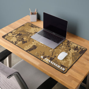 Moderne Woodland Camo Camouflage Patroonnaam Bureaumat