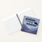 Moderne woorden van Wisdom Memory Keepomwille Afst Notitieboek (Binnen)