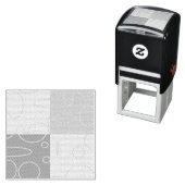 Moderne wow  zelfinktende stempel (In situ)