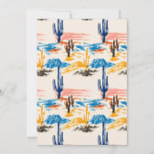 Moderne Yeehaw Cowgirl 21e verjaardagsfeest Kaart (Achterkant)