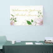 Moderne, zachte roze Vrijgezellenfeest banner (Beurs)