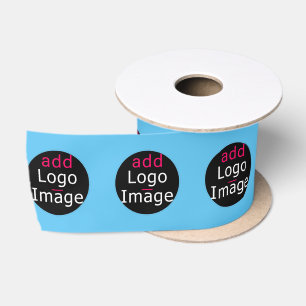Moderne Zakelijke Chic Promotionele Aangepaste Hem Satijnen Lint