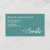 Moderne zakelijke Dentist-kaarten Visitekaartje (Voorkant)