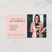 Moderne Zakelijke Foto Professioneel Visitekaartje (Voorkant)