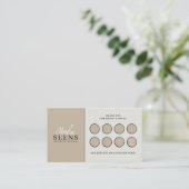 Moderne zakelijke kaart voor afkorting op zakelijk klantenkaartje (Staand voorkant)