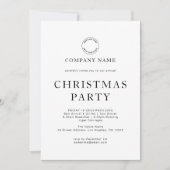 Moderne zakelijke kerstfeestdag kaart (Voorkant)