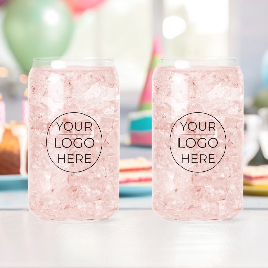 Moderne Zakelijke Logo branding Blikvorm Glas (Insitu (Verjaardag))