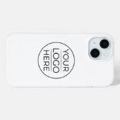 Moderne Zakelijke Logo branding  Case-Mate iPhone Case (Achterkant (horizontaal))
