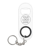 Moderne Zakelijke Logo branding Mini Flessenopener (Voorkant)