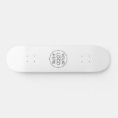 Moderne Zakelijke Logo branding Persoonlijk Skateboard (Horizontaal)