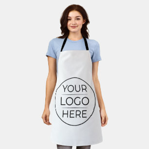 Moderne Zakelijke Logo branding Schort