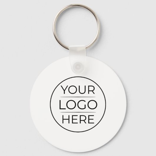 Moderne Zakelijke Logo branding Sleutelhanger (Voorkant)