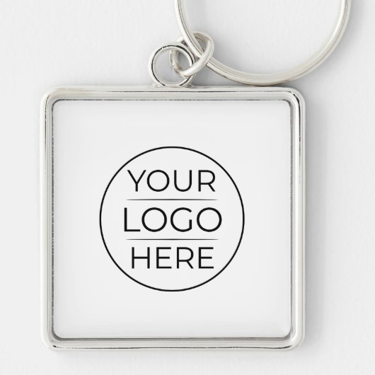 Moderne Zakelijke Logo branding Sleutelhanger (Voorkant)