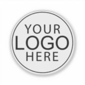 Moderne zakelijke Logo Corporate Medewerkers Sticker (Voorkant)