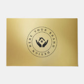  moderne zakelijke Logo Deurmat (Voorkant)
