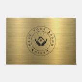  moderne zakelijke Logo Deurmat (Voorkant)