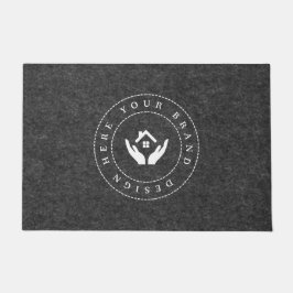 moderne zakelijke Logo Deurmat