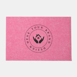 moderne zakelijke Logo Deurmat