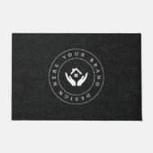  moderne zakelijke Logo Deurmat (Voorkant)