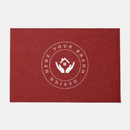 moderne zakelijke Logo Deurmat