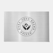  moderne zakelijke Logo Deurmat (Voorkant)