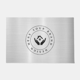 moderne zakelijke Logo Deurmat