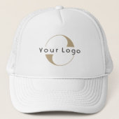 Moderne zakelijke Logo Eenvoudige, minimale opslag Trucker Pet (Voorkant)