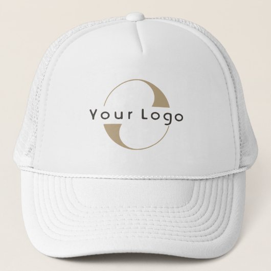Moderne zakelijke Logo Eenvoudige, minimale opslag Trucker Pet (Voorkant)