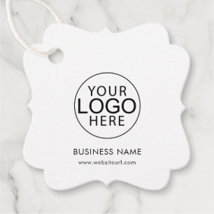 Moderne Zakelijke Logo en Website Aangepast Bedankjes Labels