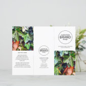 Moderne zakelijke Logo foto, drievoudig brochure (Staand voorkant)