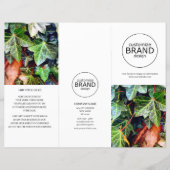 Moderne zakelijke Logo foto, drievoudig brochure (Voorkant)