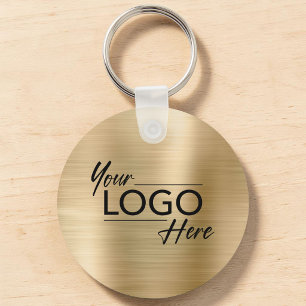 Moderne zakelijke Logo Gold Sleutelhanger