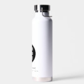 Moderne zakelijke Logo met website promotie Waterfles (Links)