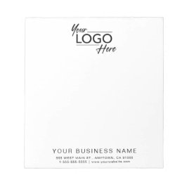 Moderne zakelijke Logo Notitieblok