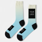 Moderne zakelijke Logo Ombre voor bedrijven Sokken (Links)