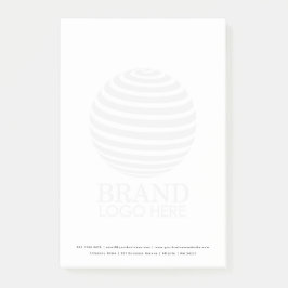 Moderne zakelijke Logo Post-it® Notes