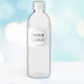 Moderne zakelijke Logo Professional Waterfles Etiket