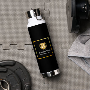 Moderne Zakelijke Logo Promotionele Branding Waterfles