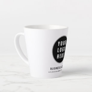 Moderne Zakelijke Logo Promotionele Maatwerk Latte Mok