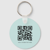 Moderne zakelijke Logo QR-code lichte Turquoise