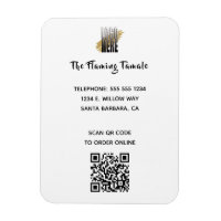 Moderne zakelijke Logo QR-code - promotie